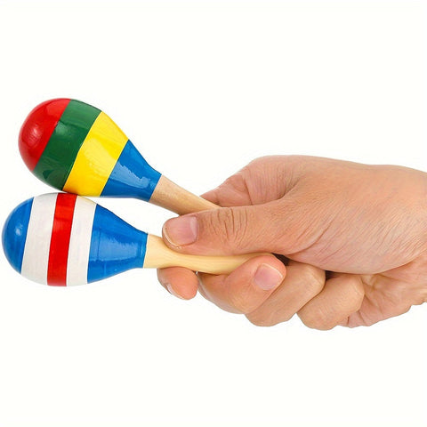 MelodyWood Holzmaraca - Spielerisches Musikinstrument für Kinder