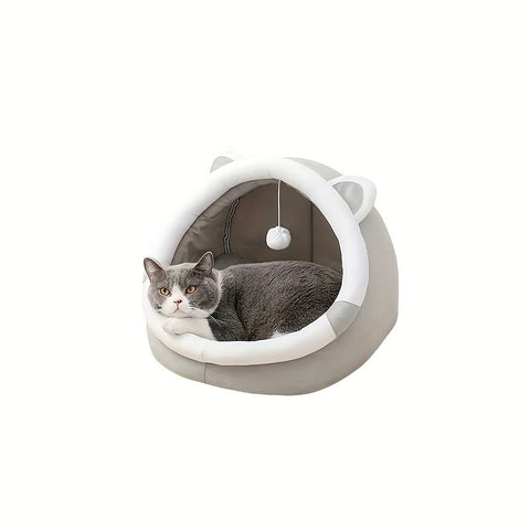Knus Katzenhaus - Der perfekte Spiel- und Schlafplatz für deine Katze