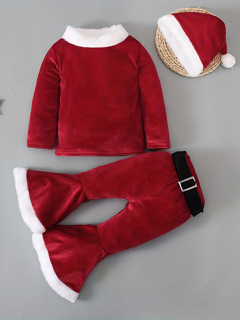 Schattiges Weihnachtsoutfit-Set für Kinder - Für festliche Weihnachtsfreude