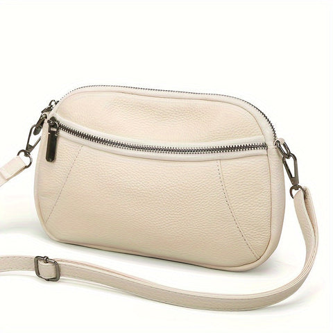 Klassisch Chic Leder Crossbody – Zeitlos und Funktional