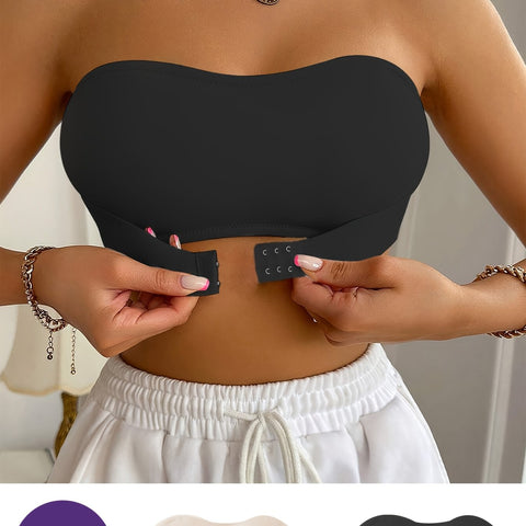Nahtloses Bandeau-BH - Weich und Bequem Ohne Bügel