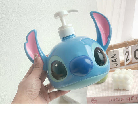 Disney Stitch PVC Shampoo Spender – Perfekt für Badezimmer und Küche