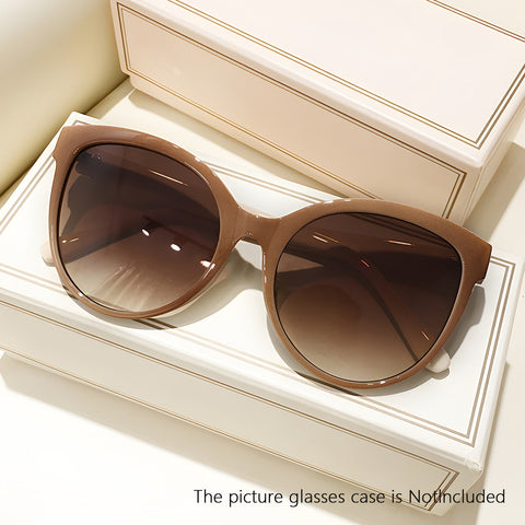 Luxe Cat-Eye Sonnenbrille für Damen – Übergroß und Stilvoll für Sonnige Tage