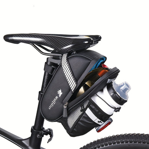 RideSafe Fahrradsatteltasche – Groß, Reflektierend und Praktisch für Unter dem Sattel