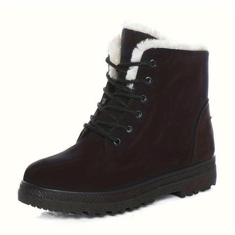 Damen Stilvolle Winter Stiefeletten - Halte deine Füße Warm und Bequem