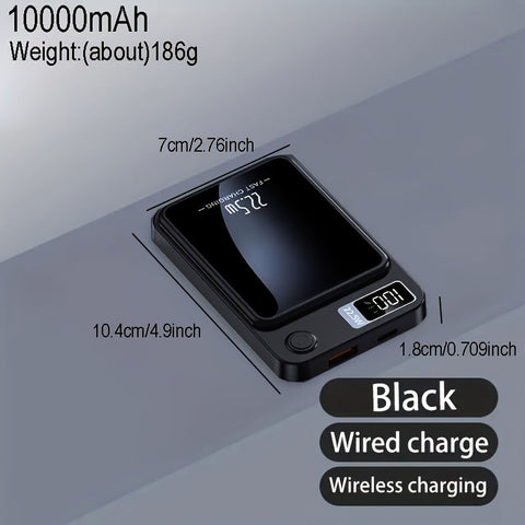 Magnetische Powerbank 10000mAh – Schnell und Zuverlässig