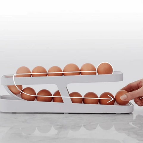 SmartEgg - Praktischer Eierhalter mit rollender Funktion