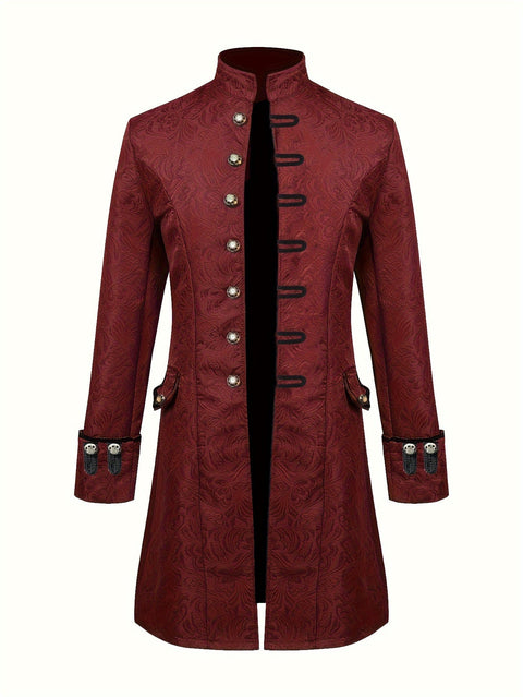 Hendrik Mittelalterliche Jacquardjacke - Stilvolles und Elegantes Outfit für Festliche Anlässe