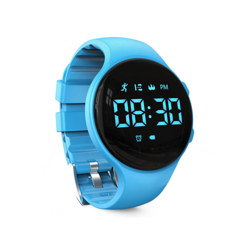 LED Digitaler Schrittzähler Uhr mit Vibrationsalarm – Fitness Tracker für Kinder