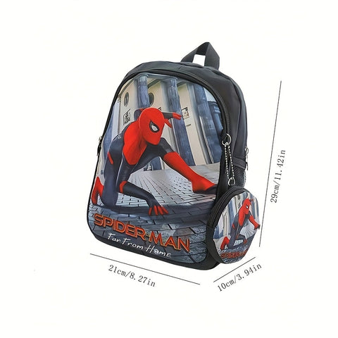 Spider-Man Rucksack – Stilvoller und Geräumiger Rucksack für Kinder
