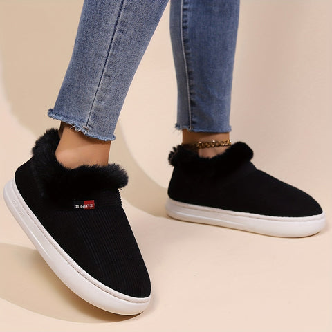 Liza Fluffy Hausschuhe - Wärme und Komfort für Damen