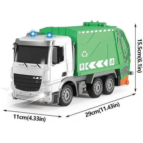 EcoTruck RC Müllwagen - Realistisches Spielzeugfahrzeug mit Licht & Sound