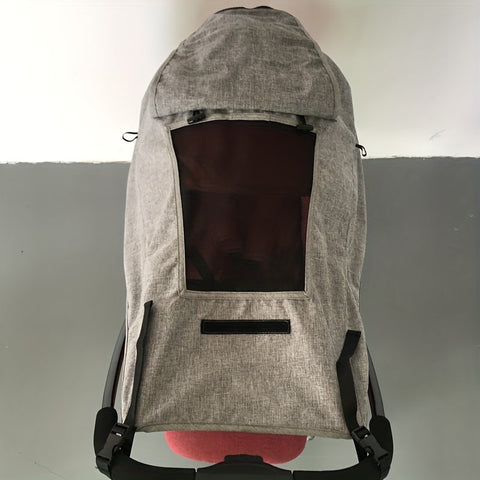 Zusammenklappbares Sonnenschutz für den Kinderwagen – UV-Schutz und Flexible Riemen für Perfekte Abdeckung