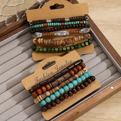 Natürliche Armbänder Set – Für einen stilvollen Auftritt