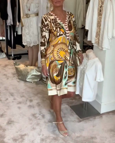 Vintage Vibe Kleid - Elegant und Bequem für Jeden Anlass