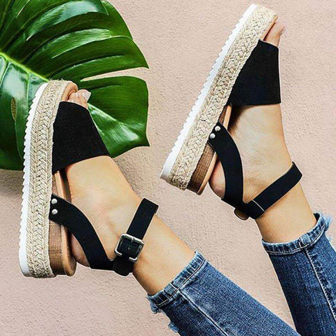 Damen Plattform Espadrille Sandalen – Stilvolle und Bequeme Sommerschuhe