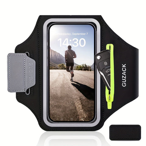Lauf Handyhalter mit Kopfhöreretui - Verstellbares Armband für Sportler