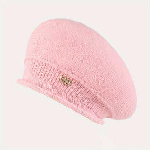 Schicke Strick-Beret für Damen - Eleganz und Wärme für den Winter