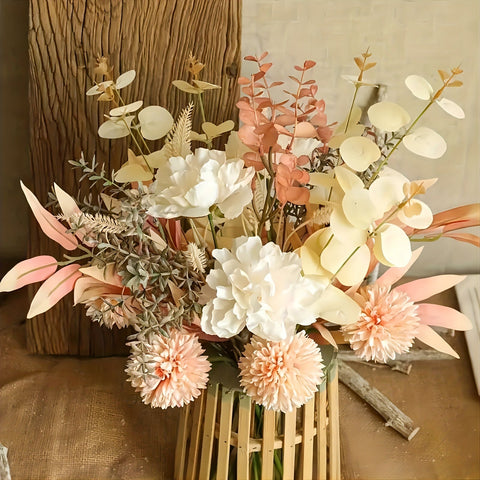 Kunstblumenstrauß – Geeignet für Hochzeiten und saisonale Dekoration