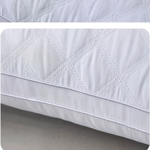 Schlafkomfort Set - 2 Hypoallergene 3D Kissen für Hotelqualität Schlaf