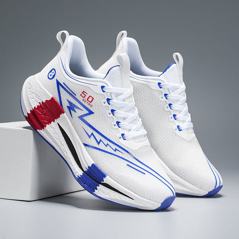 Leichte Atmungsaktive Laufschuhe für Männer – Stilvolle Outdoor-Sneaker
