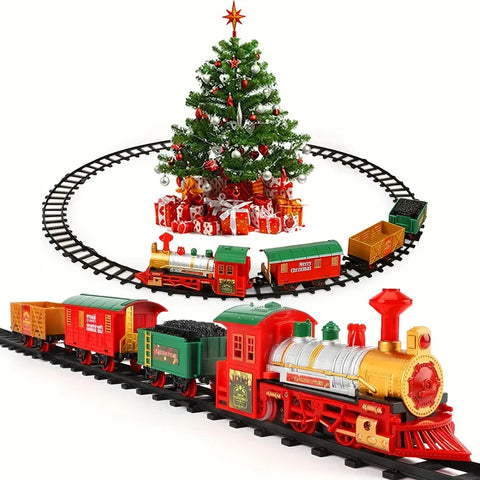 Merry Express Festliche Eisenbahnset - Magisches Spielzeug für Abenteurer