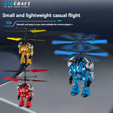 Transformierbarer Mecha Kampfhelikopter – Einfache Steuerung & Sanfter Flug