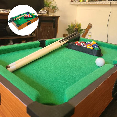 Kompakte Tischbillard - Für endlosen Spielspaß