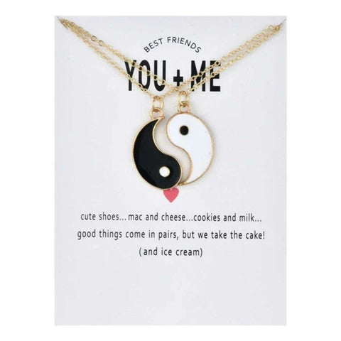 Yin-Yang Freundschaftskette - Für Eine Ausgewogene Freundschaft am Valentinstag