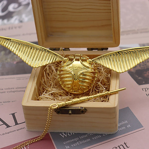 Goldene Flügel Orb Ring Box – Luxuriöse Tragbare Schmuckkoffer
