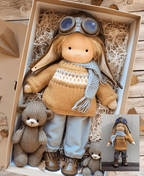 Lana Waldorf Puppe – Weich, Langlebig und Handgemacht