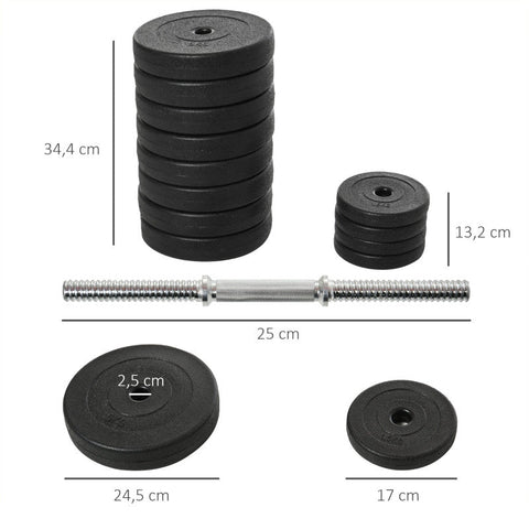 Professionelles Kraft-Dumbbell-Set - Perfekt für das Heimtraining