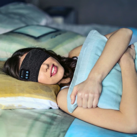 Bequemes Schlafmasker mit Ohrstöpseln - Für den perfekten Schlaf