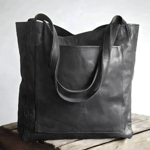 Julienne Leder Shopper - Für Stilvolle und Praktische Tage