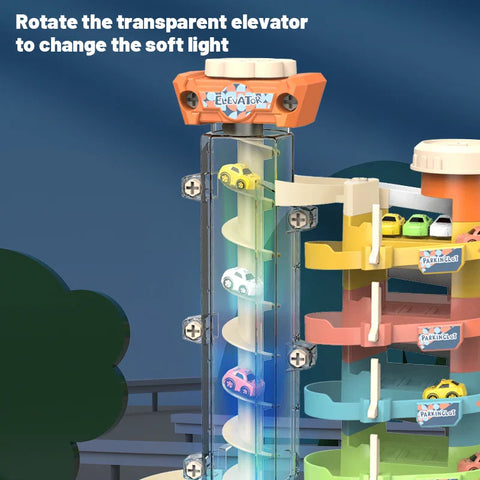 Abenteuerliche Parkgarage – Spielen und Lernen