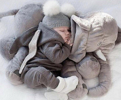 Elefant Kuschel Baby Kissen – Weich, Kuschelig und Komfortabel