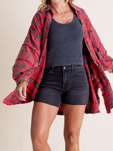 Sarah Casual Overshirt - Bequem und Stilvoll