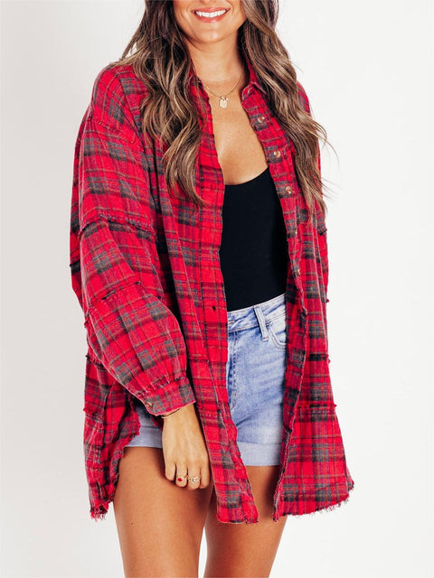 Sarah Casual Overshirt - Bequem und Stilvoll