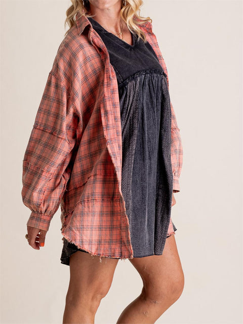 Sarah Casual Overshirt - Bequem und Stilvoll