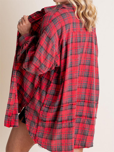 Sarah Casual Overshirt - Bequem und Stilvoll