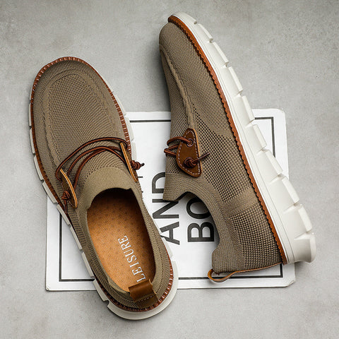 Lässige Atmungsaktive Herrenschuhe - Komfortabel und Leicht