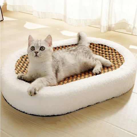 KattenComfort Bett - Trendy & Komfortabel für dein geliebtes Haustier