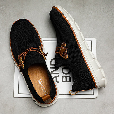 Lässige Atmungsaktive Herrenschuhe - Komfortabel und Leicht