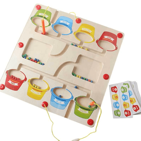 KleurenSort Funboard - Lehrreiches und Interaktives Farben- und Zählspiel