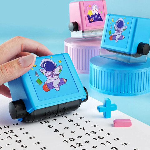 MathMaster Stempelset - Spielerisch Rechnen Lernen für Kinder