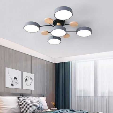 Moderne Skandinavische LED-Deckenlampe – Stilvoll & Nachhaltig