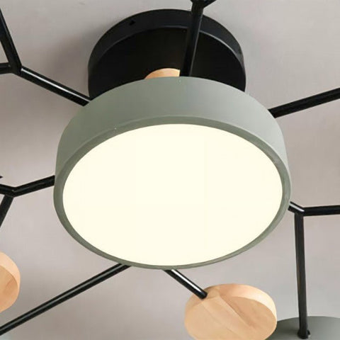 Moderne Skandinavische LED-Deckenlampe – Stilvoll & Nachhaltig