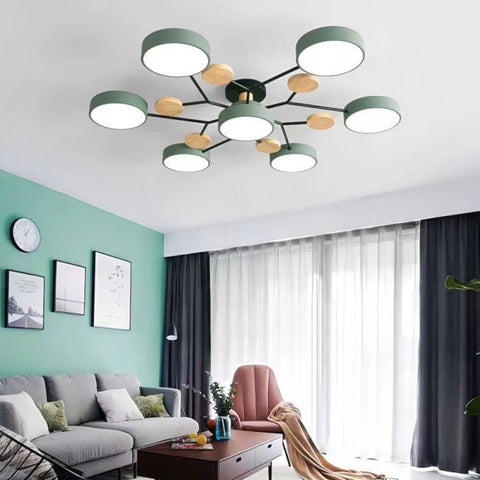 Moderne Skandinavische LED-Deckenlampe – Stilvoll & Nachhaltig