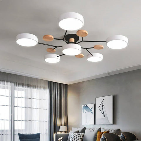 Moderne Skandinavische LED-Deckenlampe – Stilvoll & Nachhaltig