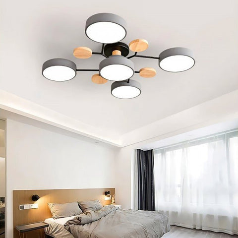 Moderne Skandinavische LED-Deckenlampe – Stilvoll & Nachhaltig